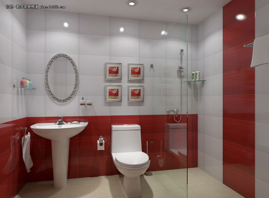 超时尚  卫生间装修效果图 大全2012图片_IT168