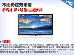 不比影院效果差 看碟中谍4最佳电视推荐