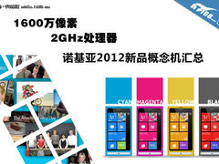 1600万像素 诺基亚2012概念新机汇总