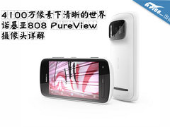4100万下清晰世界 诺基亚808摄像头详解