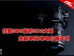 佳能5D3发布5D2大降 单反/单电价格天书