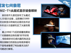网友7问索尼 HMZ-T1头戴式显示设备解析
