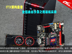 ITX架构皇者 全铝鑫谷沙漠之鹰装机实录