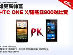 谁更高富帅 HTC ONE X/诺基亚900对比赏