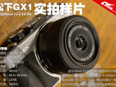 实力几何？松下GX1配适马30mm F2.8实拍
