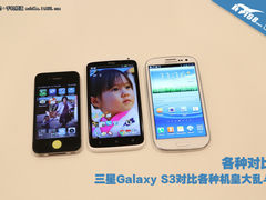 三星Galaxy SIII与时下旗舰手机大对比