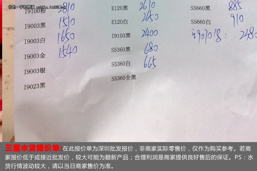 三星I9100大幅跳水 最新水货批发报价单_IT16