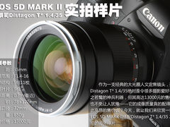 搭配5D II 卡尔蔡司T* 1.4/35海外实拍