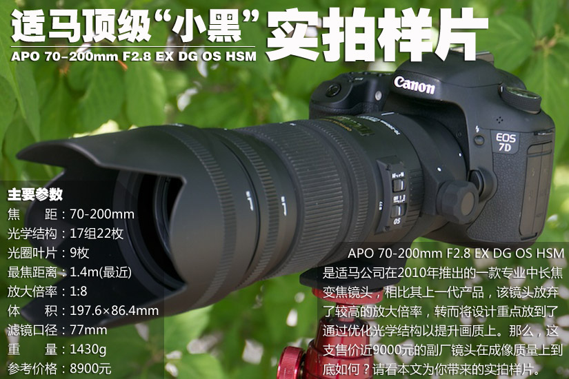 顶级"小黑" 适马新70-200/2.8实拍样片