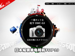 松下G3越居榜首 日本畅销单电热卖TOP10