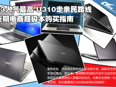 S3人气最高 U310平民化 电商超极本指南