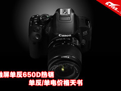 触摸屏单反650D热销 单反/单电价格天书