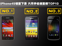 iPhone4S销量下滑 六月手机销量榜TOP10