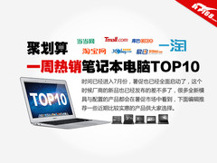聚划算 一周电商热销笔记本推荐TOP10