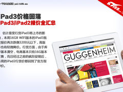 iPad3价格回落 最新iPad3/iPad2报价表