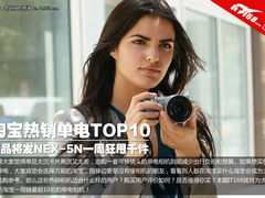 新品将发NEX-5N狂甩千件 淘宝单电TOP10