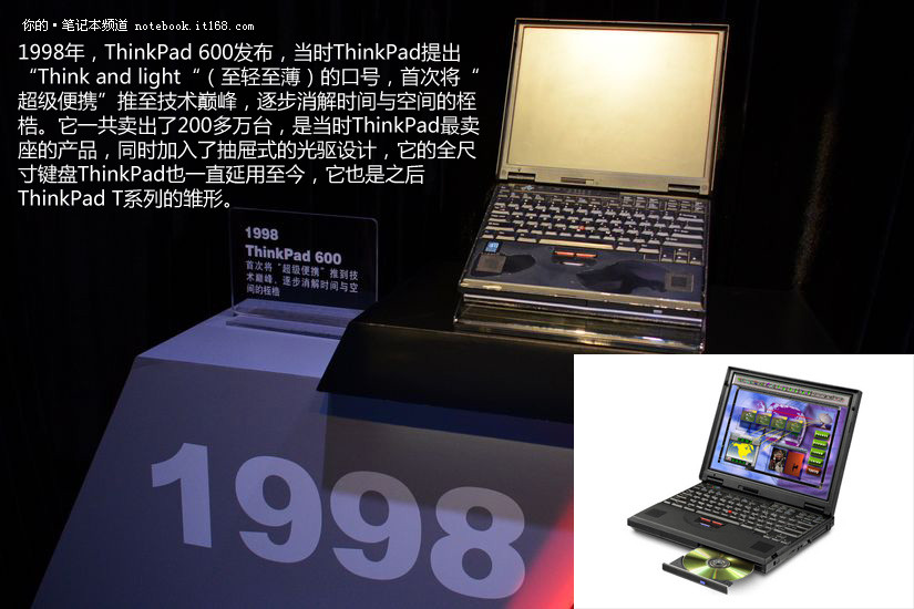 专注思考20年 ThinkPad经典笔记本回顾