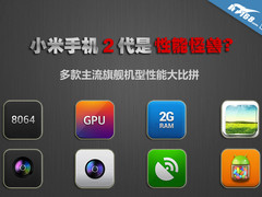 小米2是性能怪兽?多款四核手机性能对比