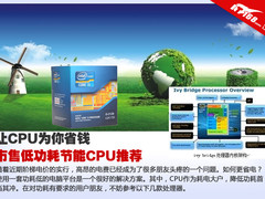 让CPU为你省钱 市售低功耗节能CPU推荐