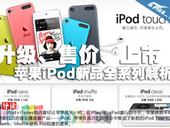 升级/售价/上市 苹果新品iPod全面解析