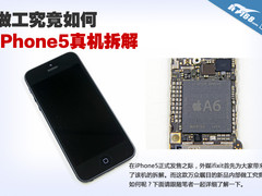 内部做工精密 iPhone5真机抢先拆解图赏