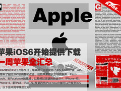 苹果iOS6红雪神速越狱 一周苹果全汇总