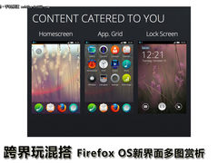 跨界玩混搭 Firefox OS新界面多图赏析