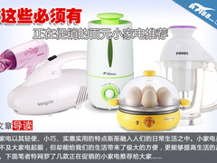 这些必须有 正在促销的百元小家电推荐