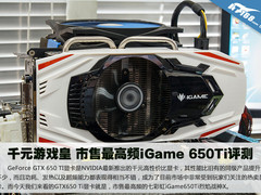 千元游戏皇 市售最高频iGame 650Ti评测