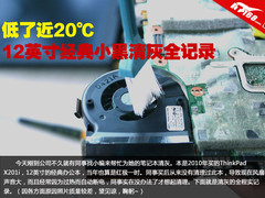 低了近20℃ 12英寸经典小黑清灰全记录