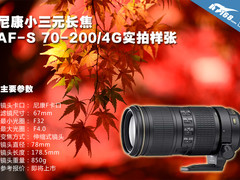 尼康小三元AF-S 70-200/4G VR实拍样张
