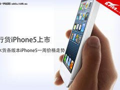 水货该买哪版 iPhone5水货一周价格走势