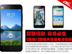 超强续航商务必备 5款四核大容量电池机