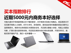 买本指数 近期5000元内商务本好选择