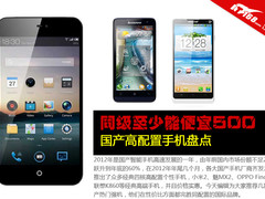 国产高配置手机盘点:同级至少便宜500元