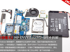 惠普首款Win8触屏版ENVY 4超极本拆解