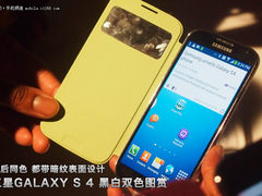 暗纹表面 三星GALAXY S4黑白双色图赏