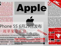 iPhone 5S 6月29日发布 一周苹果全汇总