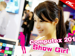 对岸的妹子白又嫩 台北电脑展ShowGirl