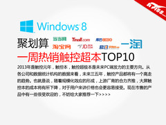 要买就触控超极本 聚划算一周热卖Top10