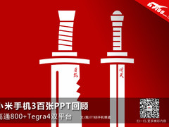 1.8GHz四核双平台 小米3百张PPT回顾