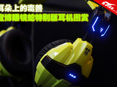 耳朵的毒兽 宜博眼镜蛇特别版耳机图赏