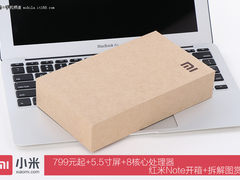 799元起+8核+5.5寸 红米Note开箱+拆解