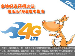 多快好省还得选沃 袋乐乐4G资费小指南