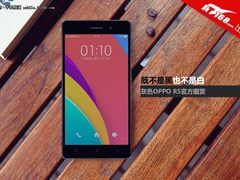 既不是黑也不是白 灰色OPPO R5官方图赏