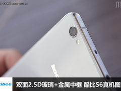 双面2.5D玻璃+金属中框 酷比S6真机图赏