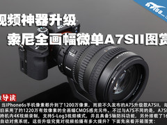 视频神器升级 索尼全画幅微单A7SII图赏