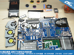 模块化精品模具 战神Z7M游戏本详细拆解