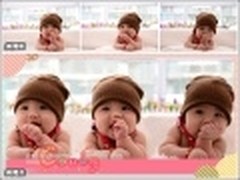 美图秀秀1分钟打造可爱多胞胎宝宝秀
