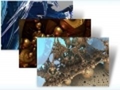 独特 微软发Win7新主题《未来派分形》